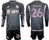 Men's Inter Miami CF #26 Gregore 2023-24 Black Away Soccer Jersey Suit,baseball caps,new era cap wholesale,wholesale hats